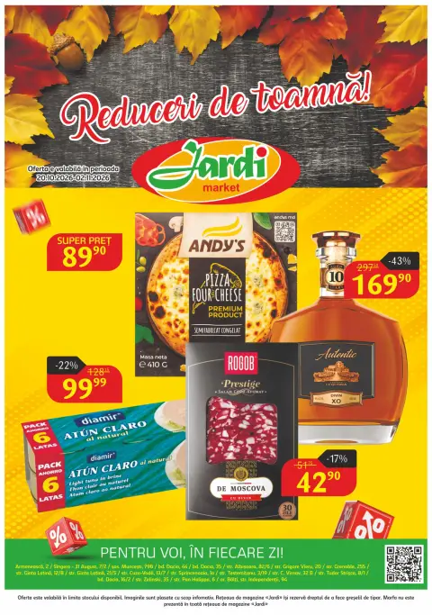 Catalog Jardi, 20 octombrie – 2 noiembrie