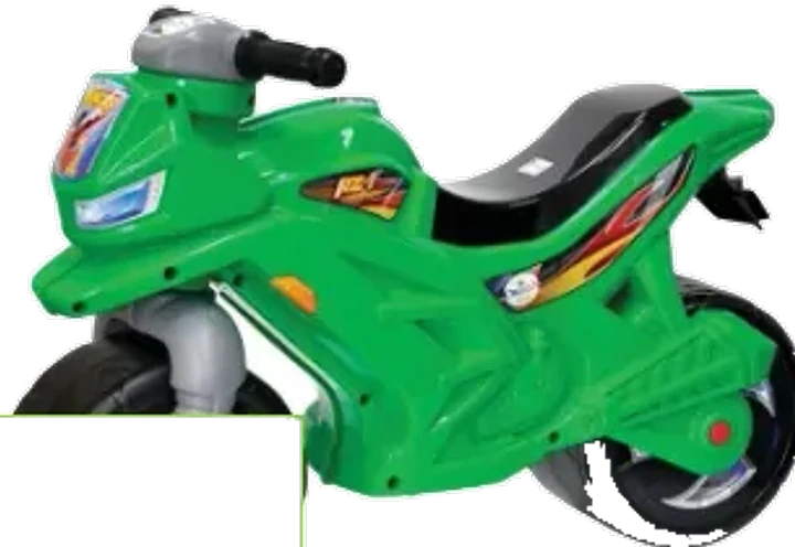 Tolocar motocicletă verde